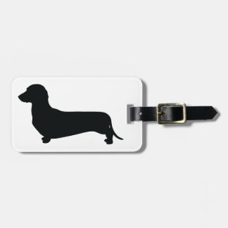 Basic Dachshund Luggage Tag