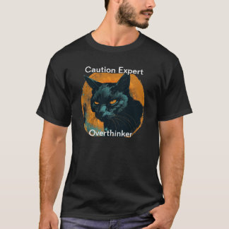 Basic dark beach for thinking man T-Shirt