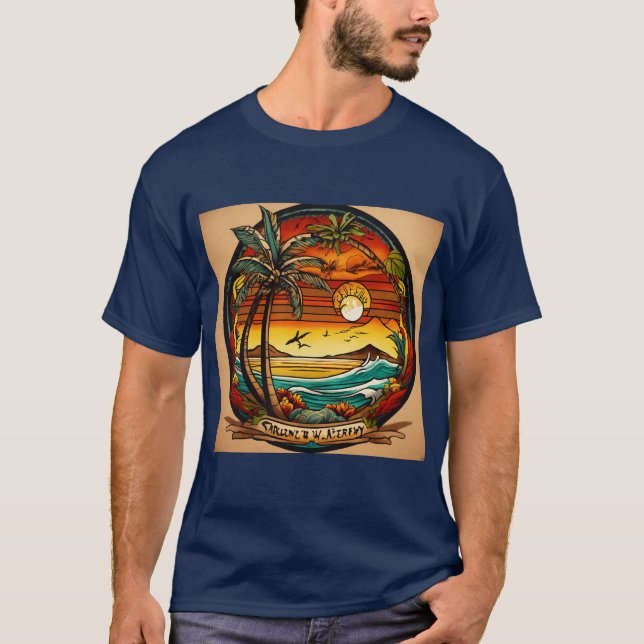Basic Dark T-Shirt (Front)