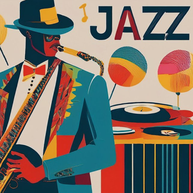 Basic Dark T-Shirt (Jazz is Alive)