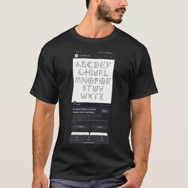 Basic Dark T-Shirt (Front)