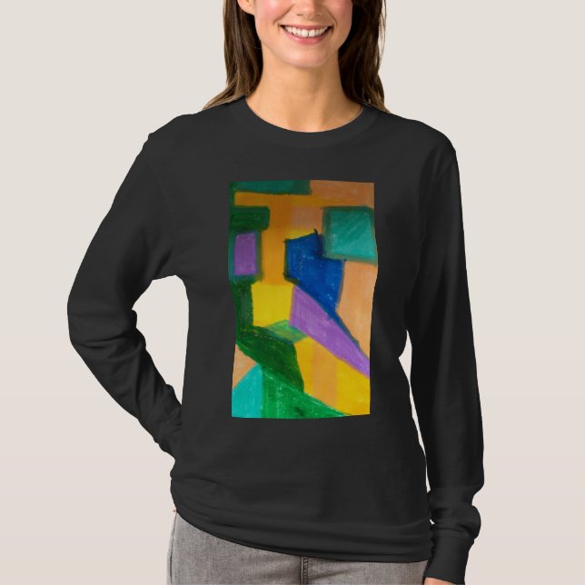 Basic Dark T-Shirt abstract (Front)