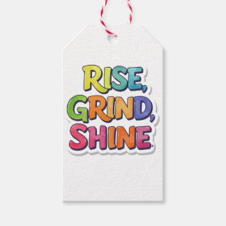 Basic Dark T-Shirt Gift Tags