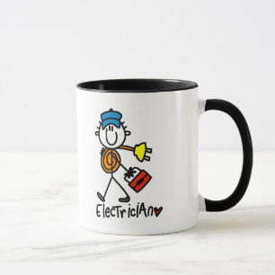 Basic Electrician Tshirts and Gifts Mug