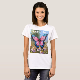 Basic Female Butterfly Shirt