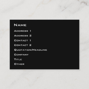 Basic Gay US Flag Business Card