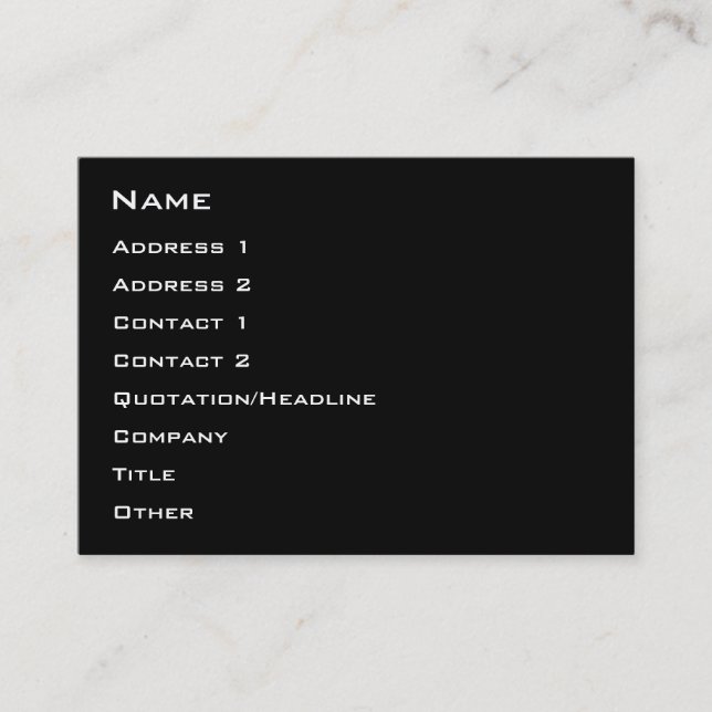 Basic Gay US Flag Business Card (Front)