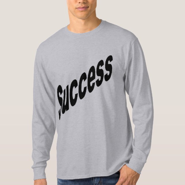 Basic Gray SUCCESS T-shirt (Front)