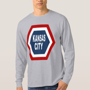 Basic gray T-shirt for men KANSAS CITY