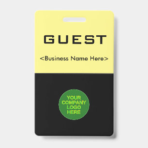 Basic "GUEST" Badge ID Badge