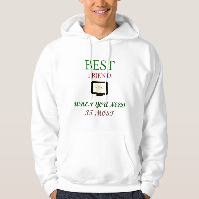 Basic Hooded Sweatshirt (Front)