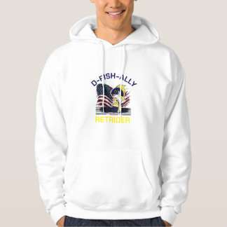 Basic Hooded Sweatshirt D-FISH-ALLY RETRIDER