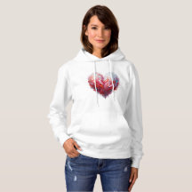Basic Hooded Sweatshirt - Love is an Art