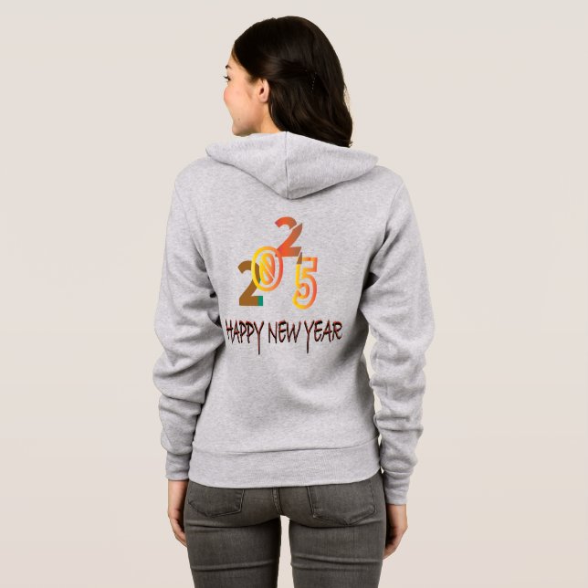 basic hoodie for new year 2025 (Back Full)