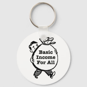Basic Income For All Key Ring