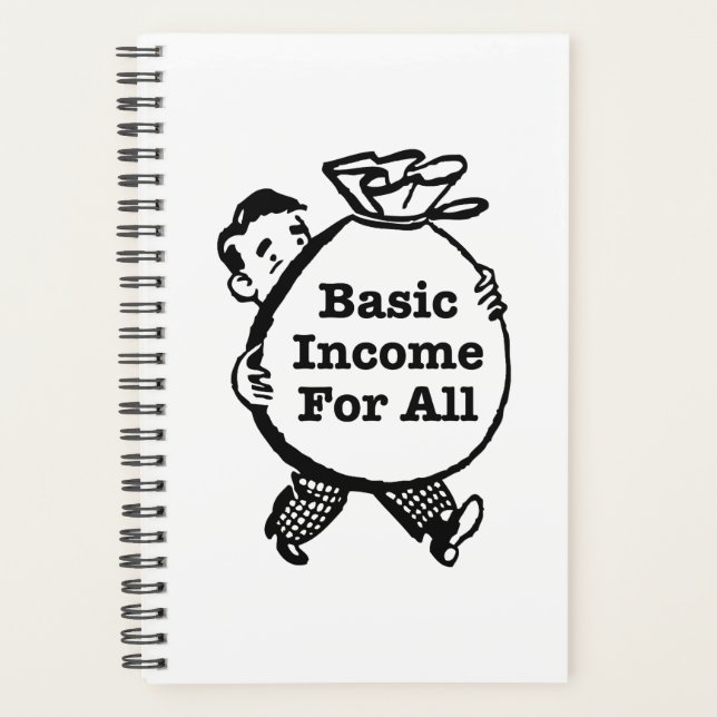 Basic Income For All Planner (Front)