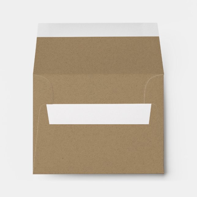Basic Kraft Paper A7 4.25x5.6 Envelope (Back (Bottom))