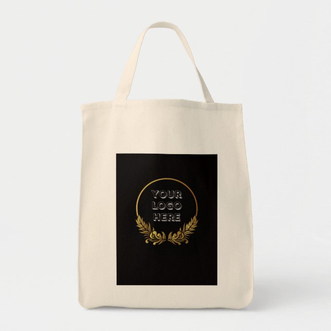 Basic Logo Custom Business Tote  Bag (Front)