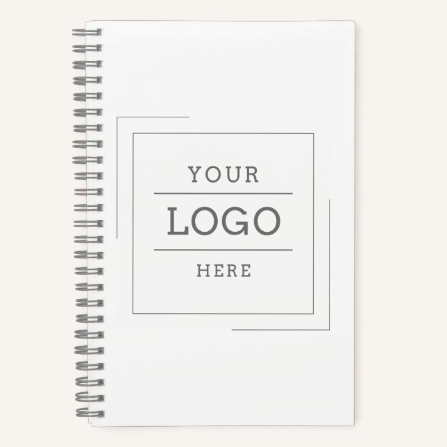 Basic Logo Custom Notebook (Front)