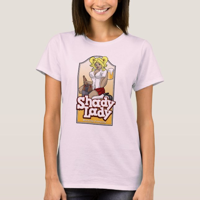 Basic logo - ladies baby doll tee (Front)