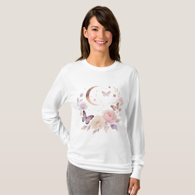 Basic Long Sleeve T-Shirt (Front Full)