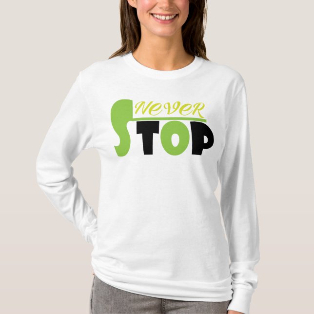 Basic Long Sleeve T-Shirt (Front)