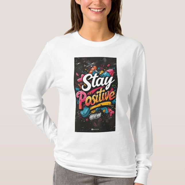 Basic Long Sleeve T-Shirt for Everyday Wear (Front)