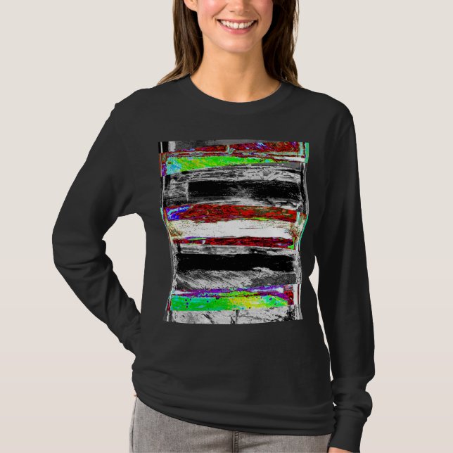Basic Long Sleeve T-Shirt – Reflection Layers (Front)