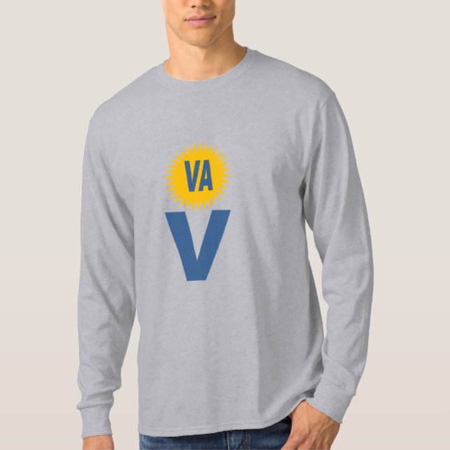 Basic Long Sleeve T-Shirt SUN VIRGINIA VICTORY (Front)
