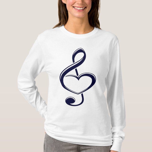 Basic Long Sleeve Tee Comfortable (Front)