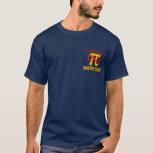 Basic Math Team T-Shirt (front only)