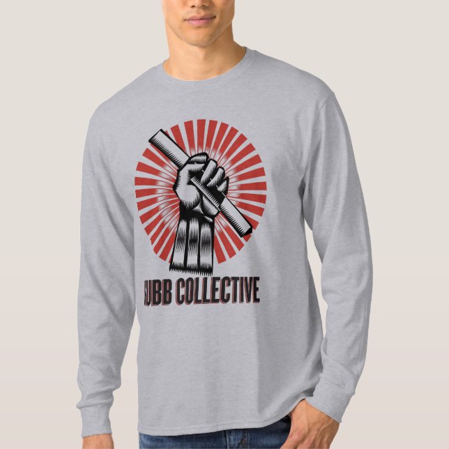 Basic Mens Kubb Long sleeve tee (Front)