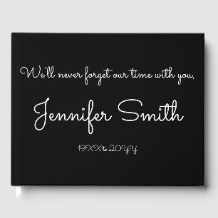 Basic & Minimalist Sympathies Guestbook