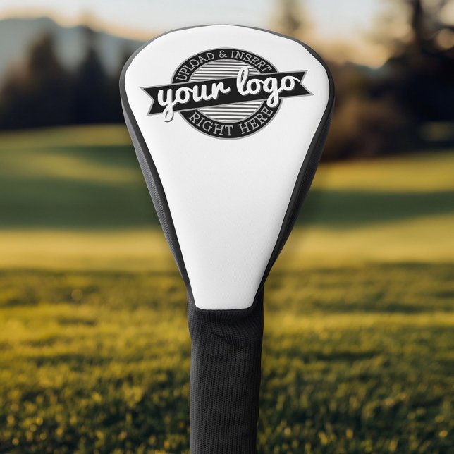 Basic Office Business - Add Your Logo Golf Head Cover (Personalized Golf Head Cover)