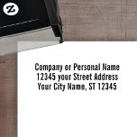 Basic Office Business Personal Return Address Self-inking Stamp<br><div class="desc">A simple, no frills design for any business or home office. Upload your logo. If your logo doesn't fit, click on the CUSTOMIZE it button. In the design area, you will be able to adjust the logo and type. For more designs like this one, check out my Business Stationery Store....</div>