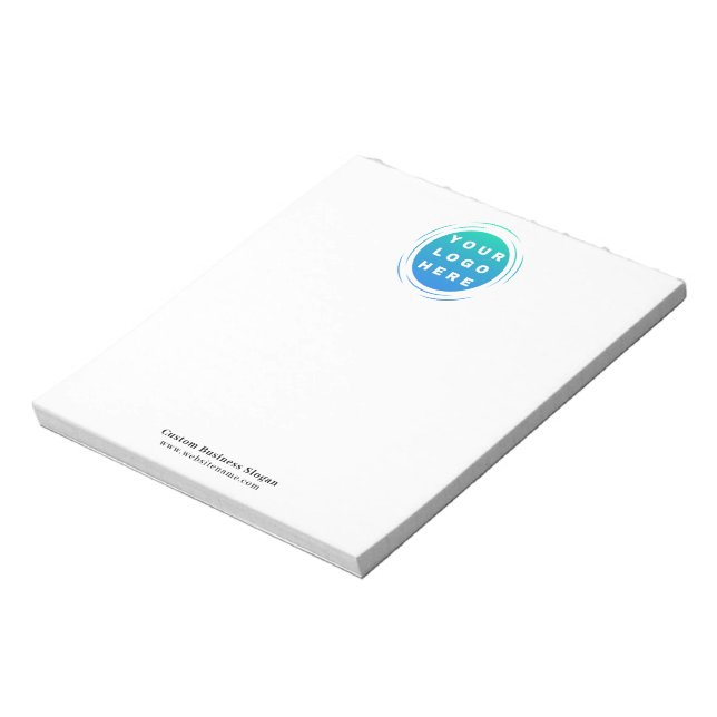 Basic Office Or Business Company Logo Notepad (Rotated)