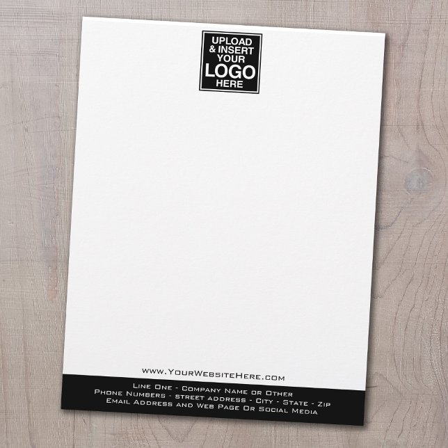 Basic Office or Business Logo Letterhead (Creator Uploaded)