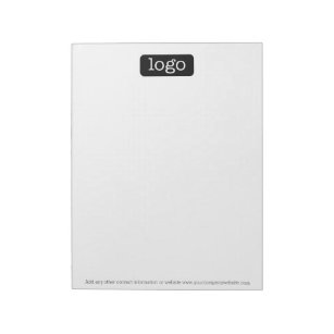 Basic Office or Business Logo or photo Notepad