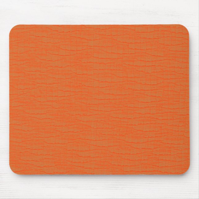 Basic Orange Mouse Pad (Front)