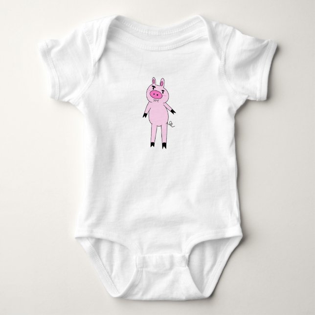 Basic Pig Baby Top (Front)