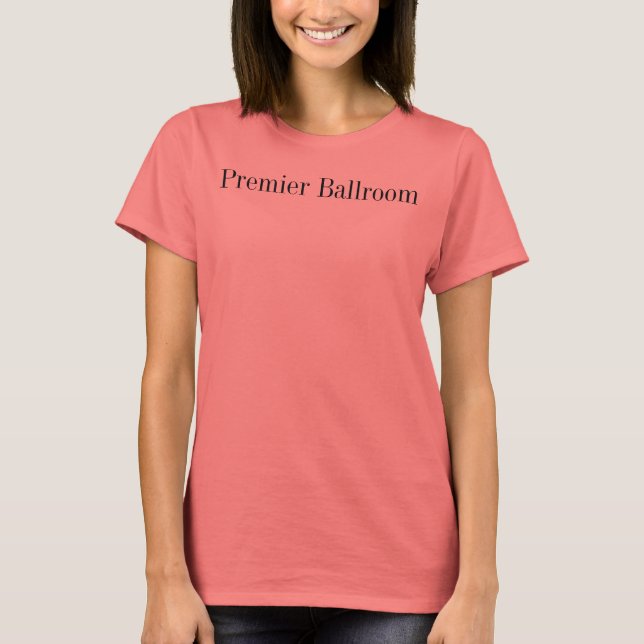 Basic Premier Ballroom Tank Top- Red (Front)