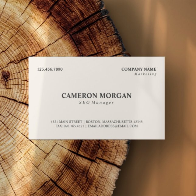 Basic Professional Business Card (Creator Uploaded)