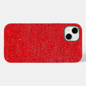 Basic Red Fabric  Case-Mate iPhone Case (Back (Horizontal))