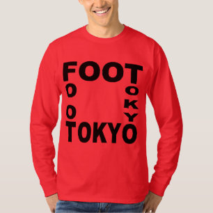 Basic red T-shirt FOOT TOKYO