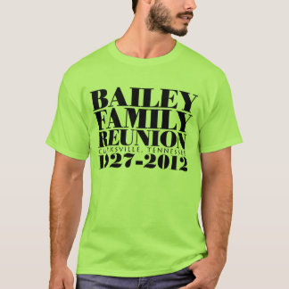 Basic Reunion Design T-Shirt