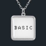 BASIC SILVER PLATED NECKLACE<br><div class="desc">Minimalist.
Globe Trotters specialises in idiosyncratic imagery from around the globe. Here you will find unique Greeting Cards, Postcards, Posters, Mousepads and more.</div>