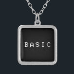 BASIC SILVER PLATED NECKLACE<br><div class="desc">Minimalist.
Globe Trotters specialises in idiosyncratic imagery from around the globe. Here you will find unique Greeting Cards, Postcards, Posters, Mousepads and more.</div>