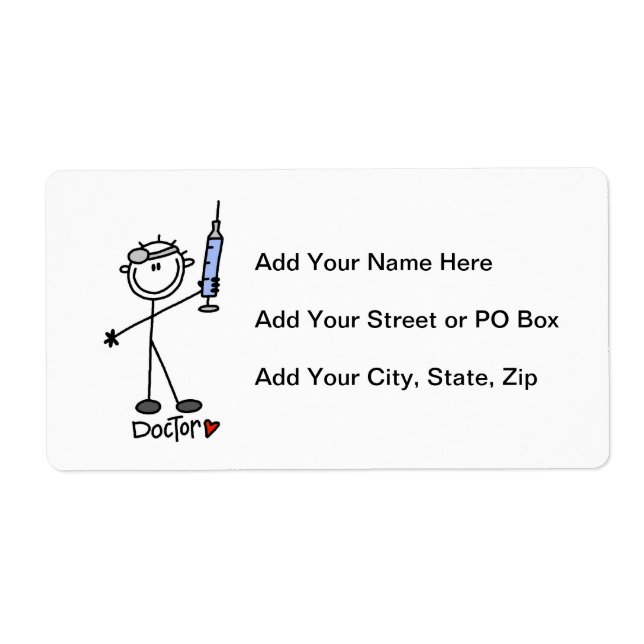 Basic Stick Figure Doctor (Front)
