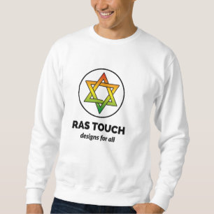 Basic Sweat Shirt- Ras Touch Star Sweatshirt
