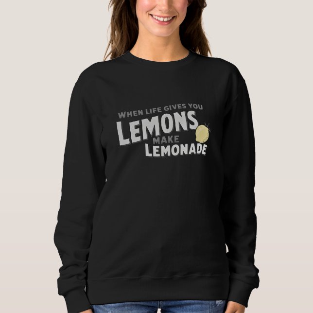 Basic Sweatshirt Black Quote Cozy Unisex Layer (Front)